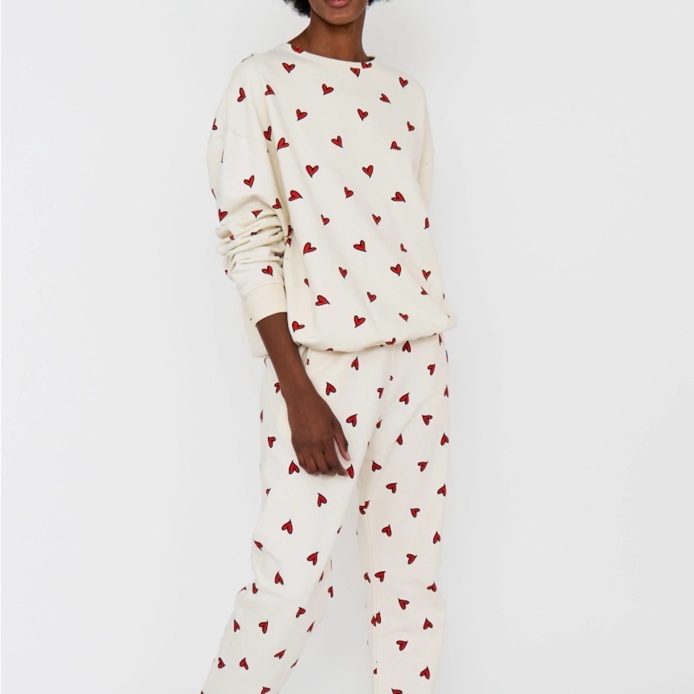 KULE heart sweatpants Sz M